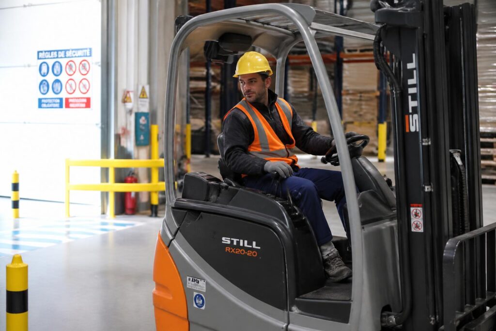 apprenez à maîtriser la conduite des engins avec le caces r486 pour garantir votre sécurité et celle de votre entourage sur le chantier.