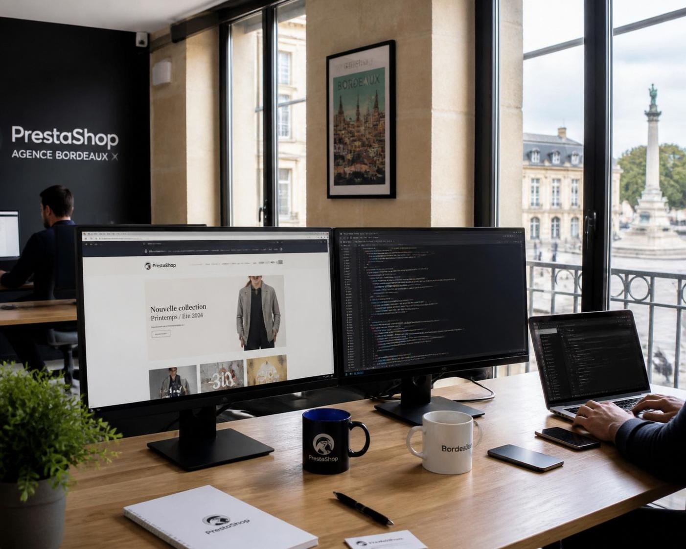agence prestashop à bordeaux spécialisée dans la création et l'optimisation de sites e-commerce pour booster vos ventes en ligne rapidement et efficacement.
