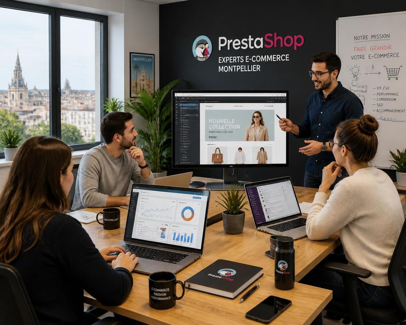agence prestashop à montpellier : boostez votre e-commerce grâce à nos experts locaux spécialisés dans la création et l'optimisation de boutiques en ligne performantes.