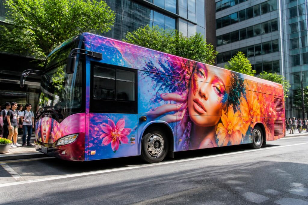 découvrez le covering bus, une solution innovante pour transformer votre véhicule en un espace publicitaire mobile efficace et impactant. attirez tous les regards lors de vos déplacements grâce à un habillage personnalisé.