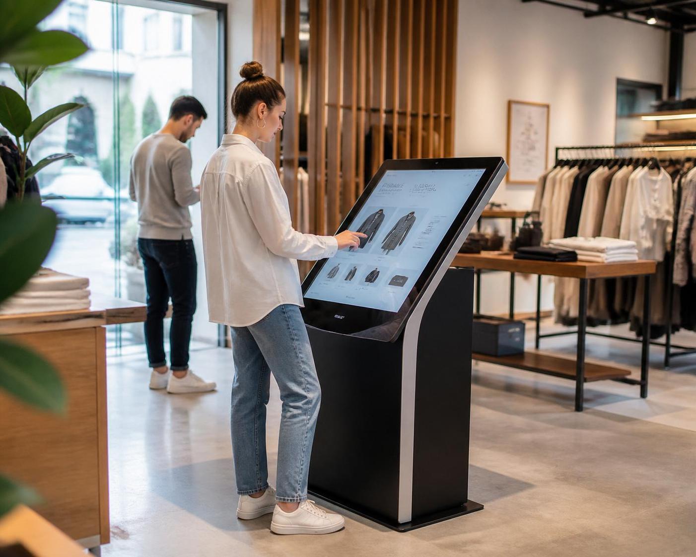 découvrez comment une borne interactive innovante peut transformer et optimiser l'expérience client en magasin, en offrant un service rapide, personnalisé et engageant.