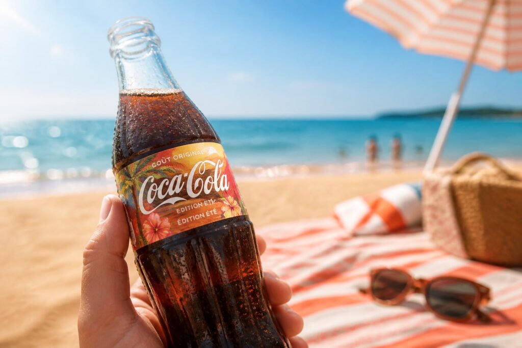 créez votre bouteille de coca personnalisée et faites sensation cet été avec un style unique et rafraîchissant. parfait pour vos moments estivaux inoubliables !