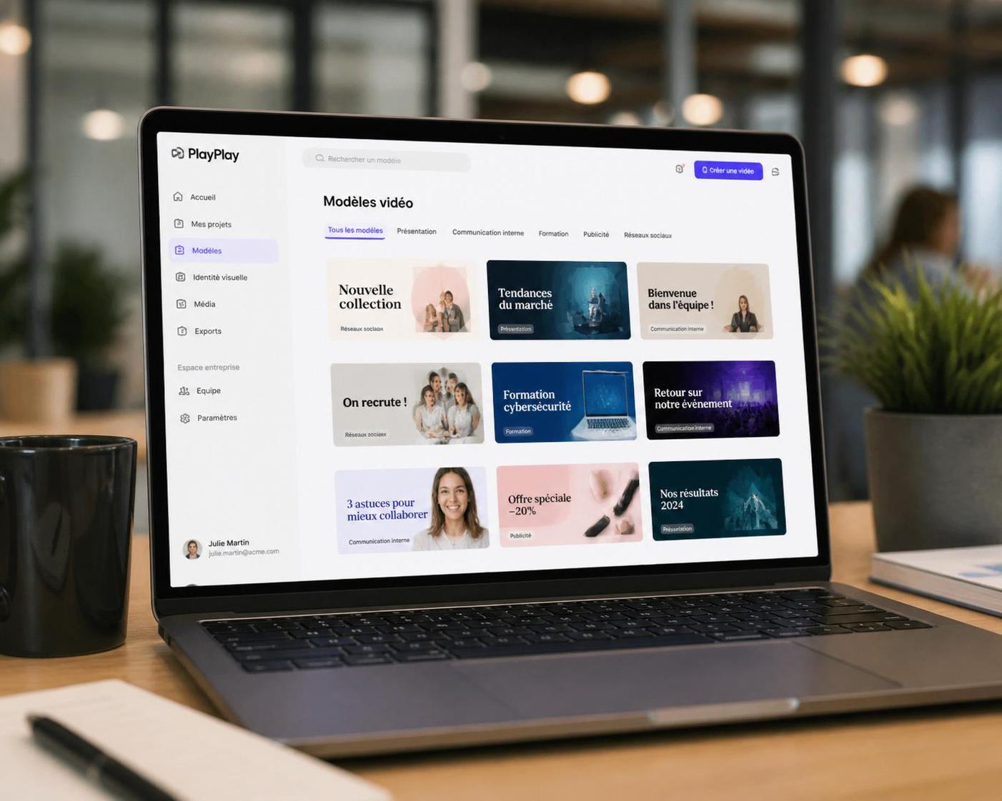 découvrez comment créer facilement des vidéos engageantes avec playplay, l'outil intuitif qui simplifie la production de contenus attractifs pour tous vos projets.