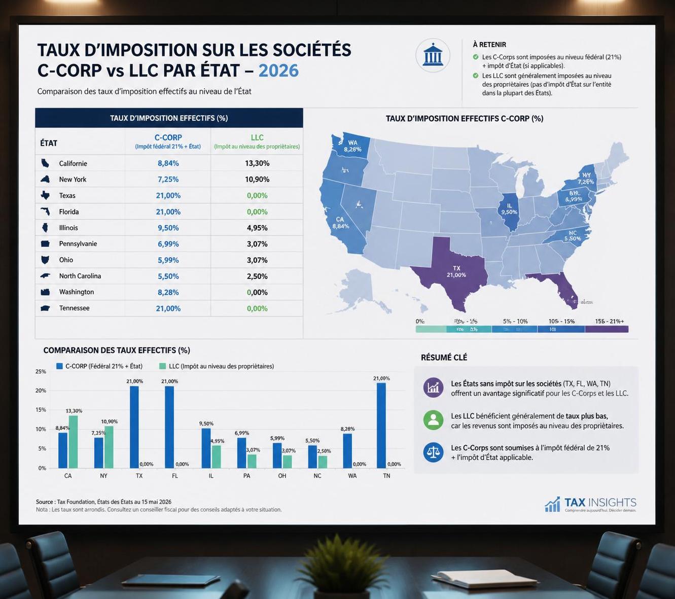 découvrez les changements principaux du taux d’impôt sur les sociétés aux usa en 2026 et leurs impacts pour les entreprises.