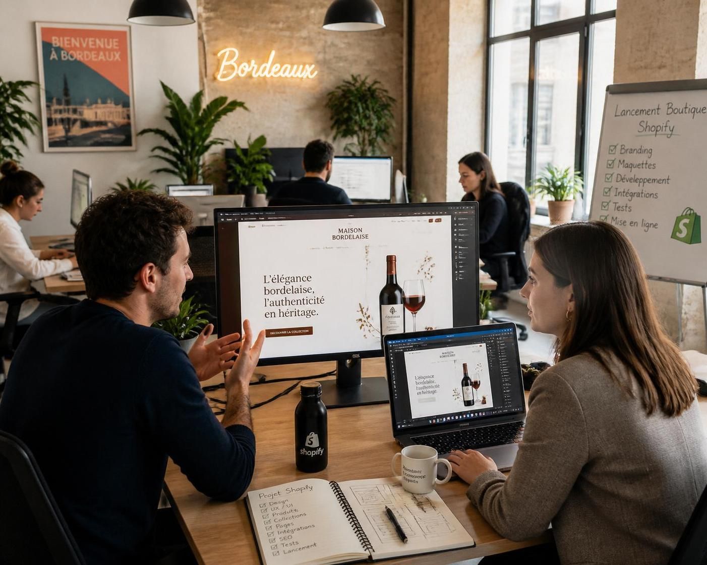 Agence shopify bordeaux : boostez votre e-commerce dès maintenant 2 agence shopify à bordeaux spécialisée dans la création et l'optimisation de boutiques en ligne pour booster votre e-commerce rapidement et efficacement.