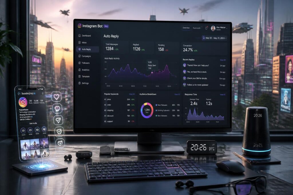 découvrez comment un bot instagram peut révolutionner votre marketing en 2026 en automatisant vos tâches, augmentant votre engagement et optimisant votre présence en ligne.