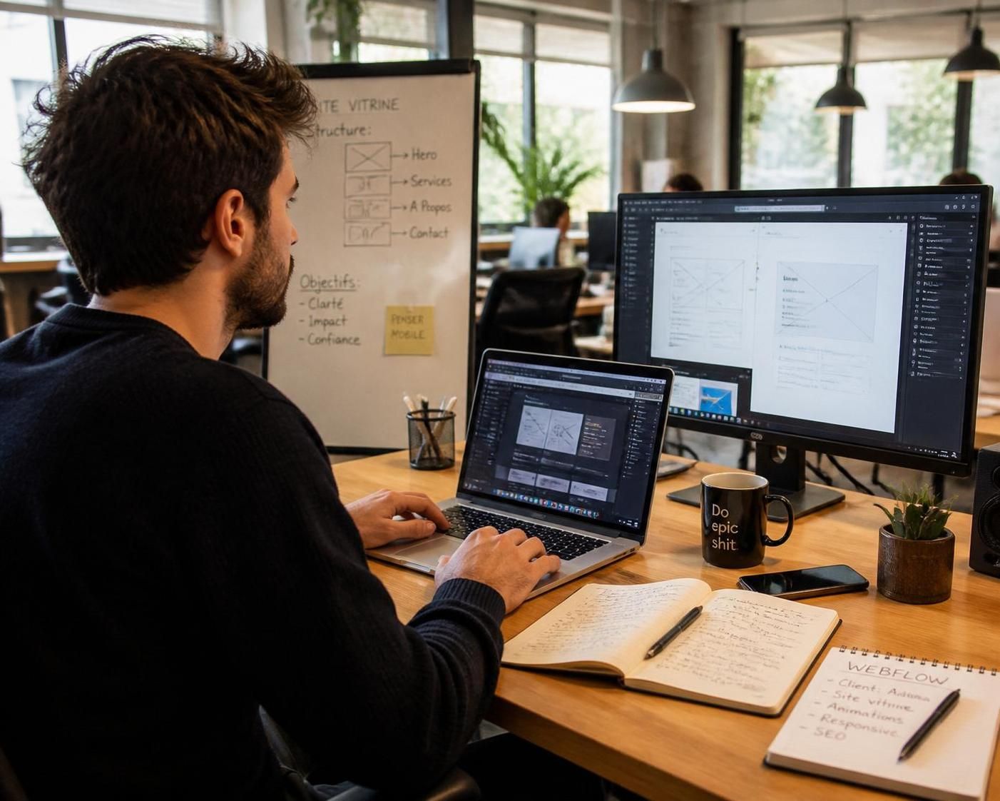 Développeur webflow freelance : boostez votre présence en ligne facilement 2 développeur webflow freelance spécialisé pour booster votre présence en ligne facilement et rapidement. profitez d'un site web professionnel, performant et sur mesure.