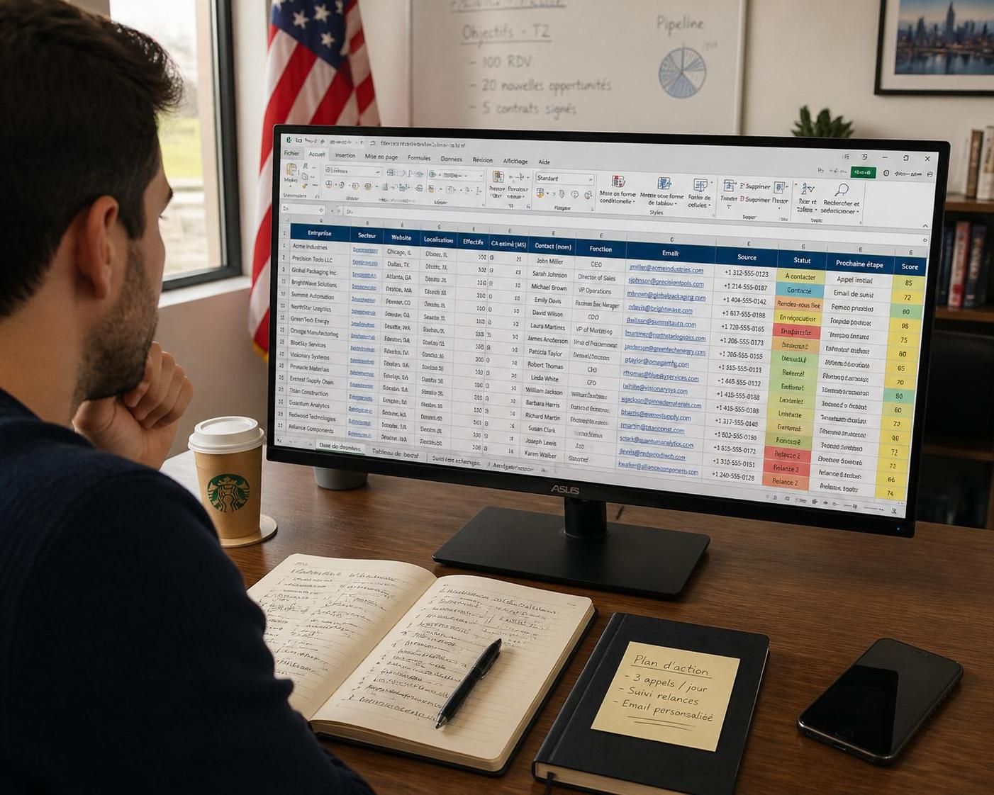 découvrez comment optimiser votre prospection commerciale grâce à un fichier excel efficace, pour organiser vos contacts, suivre vos démarches et augmenter vos ventes.