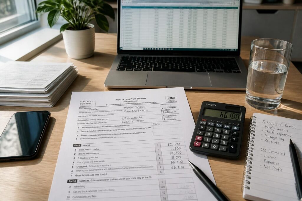 découvrez comment remplir le formulaire schedule c pour déclarer les revenus de votre activité individuelle et optimiser votre déclaration fiscale.