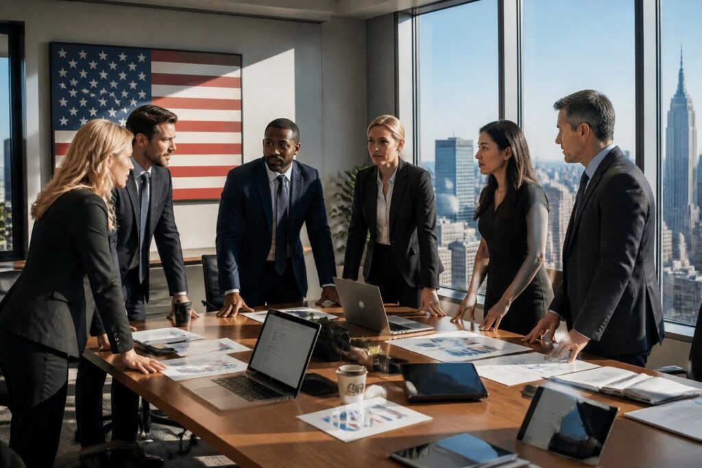 découvrez comment adapter votre stratégie b2b aux états-unis en comprenant les spécificités et codes locaux pour réussir sur ce marché compétitif.