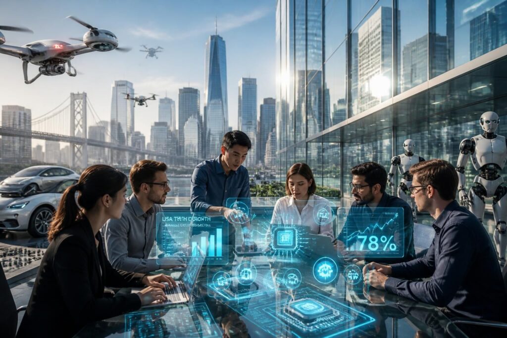 découvrez comment le secteur technologique connaît une croissance rapide aux états-unis, impulsant l'innovation et l'économie nationale.
