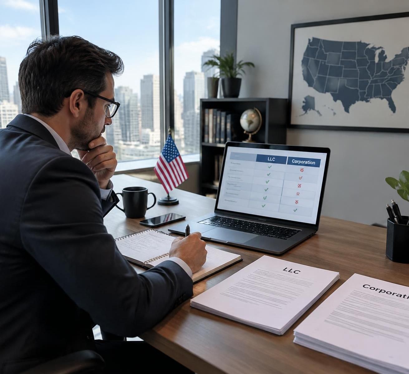 LLC ou Corporation : comment trancher selon ton projet 2 llc ou corporation : compare les différences de fiscalité, de responsabilité et de croissance pour choisir la structure adaptée à ton projet.